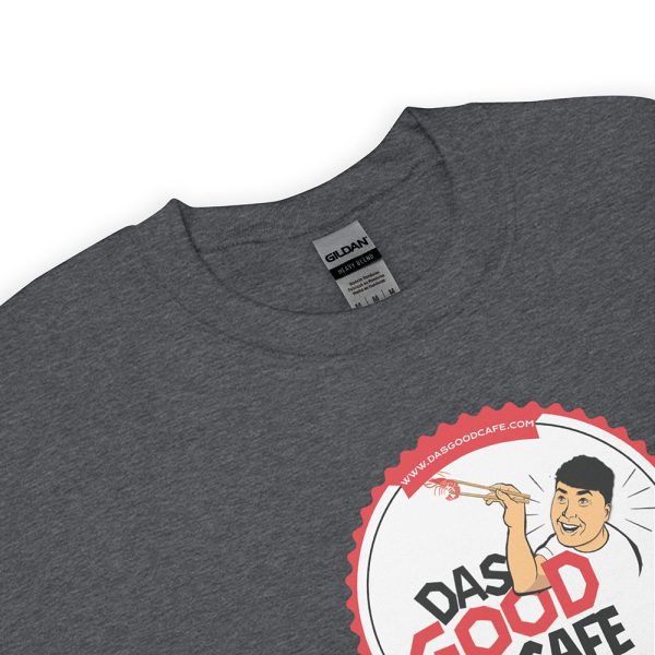 Das Good Cafe - Classic Crewneck Sweatshirt in Dark Grey - Image 3