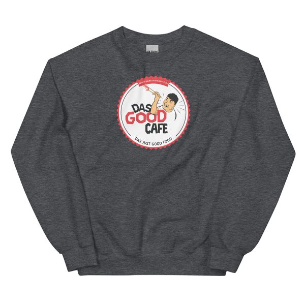 Das Good Cafe - Classic Crewneck Sweatshirt in Dark Grey - Image 2