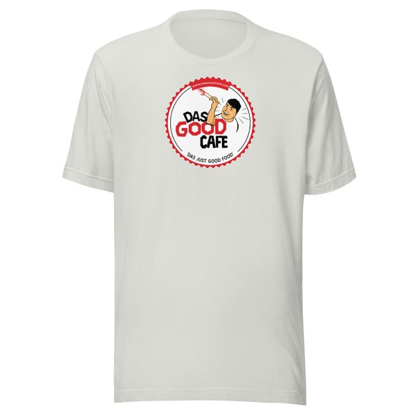 Das Good Cafe Classic T-shirt Silver Grey - front