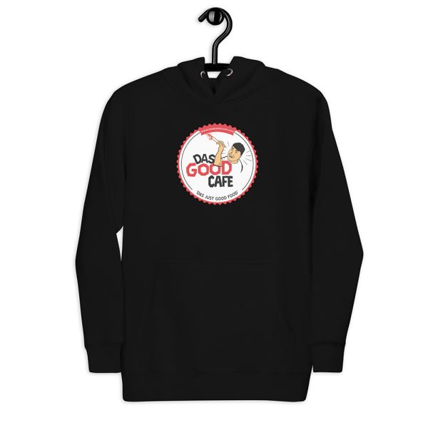 Das Good Cafe - Pullover Hoodie in Black - Image 3