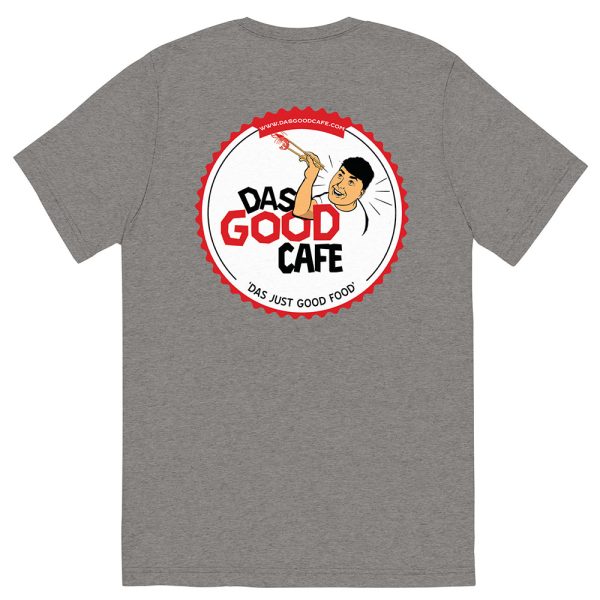 Das Good Cafe Triblend T-shirt in Grey - Image 2
