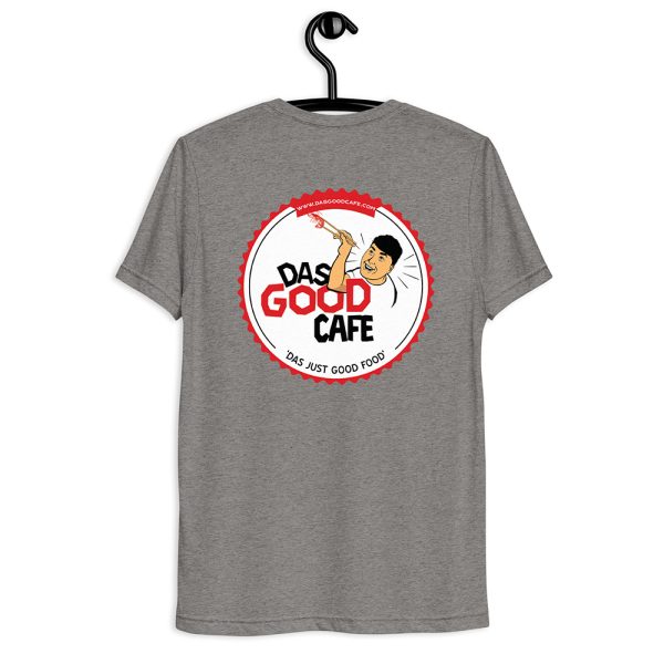 Das Good Cafe Triblend T-shirt in Grey - Image 4
